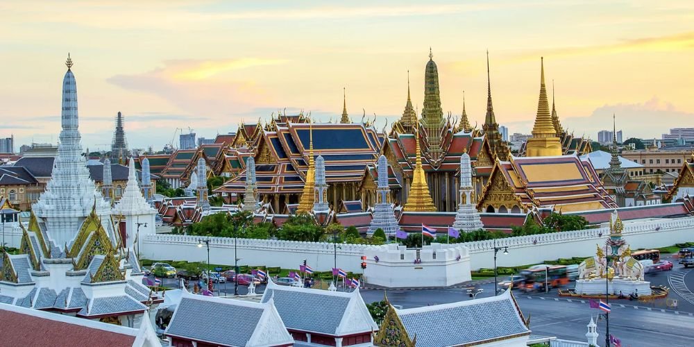 Grand Palace’s majestic golden spires and architecture